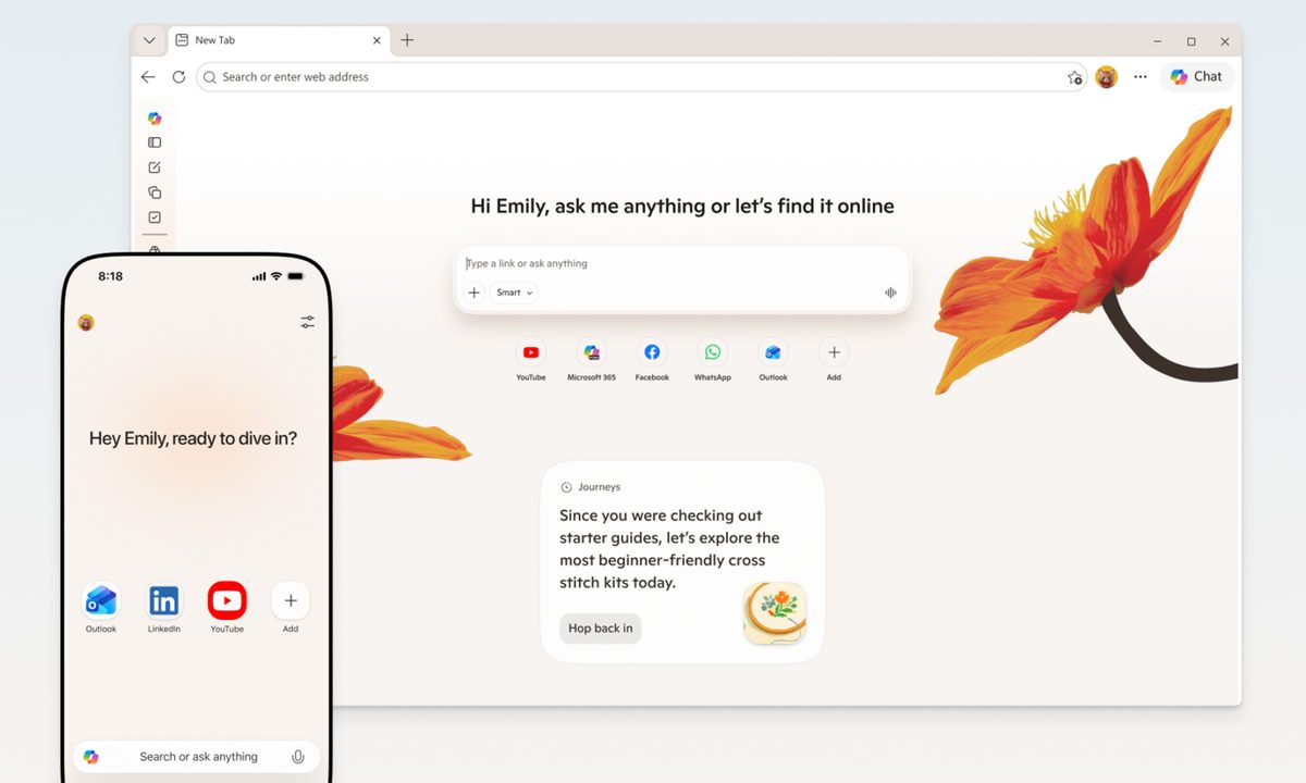 Microsoft Edge on PC and Mobile Featured