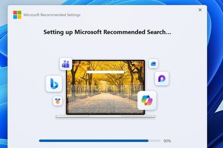 Windows 11 app pushes Bing as default
