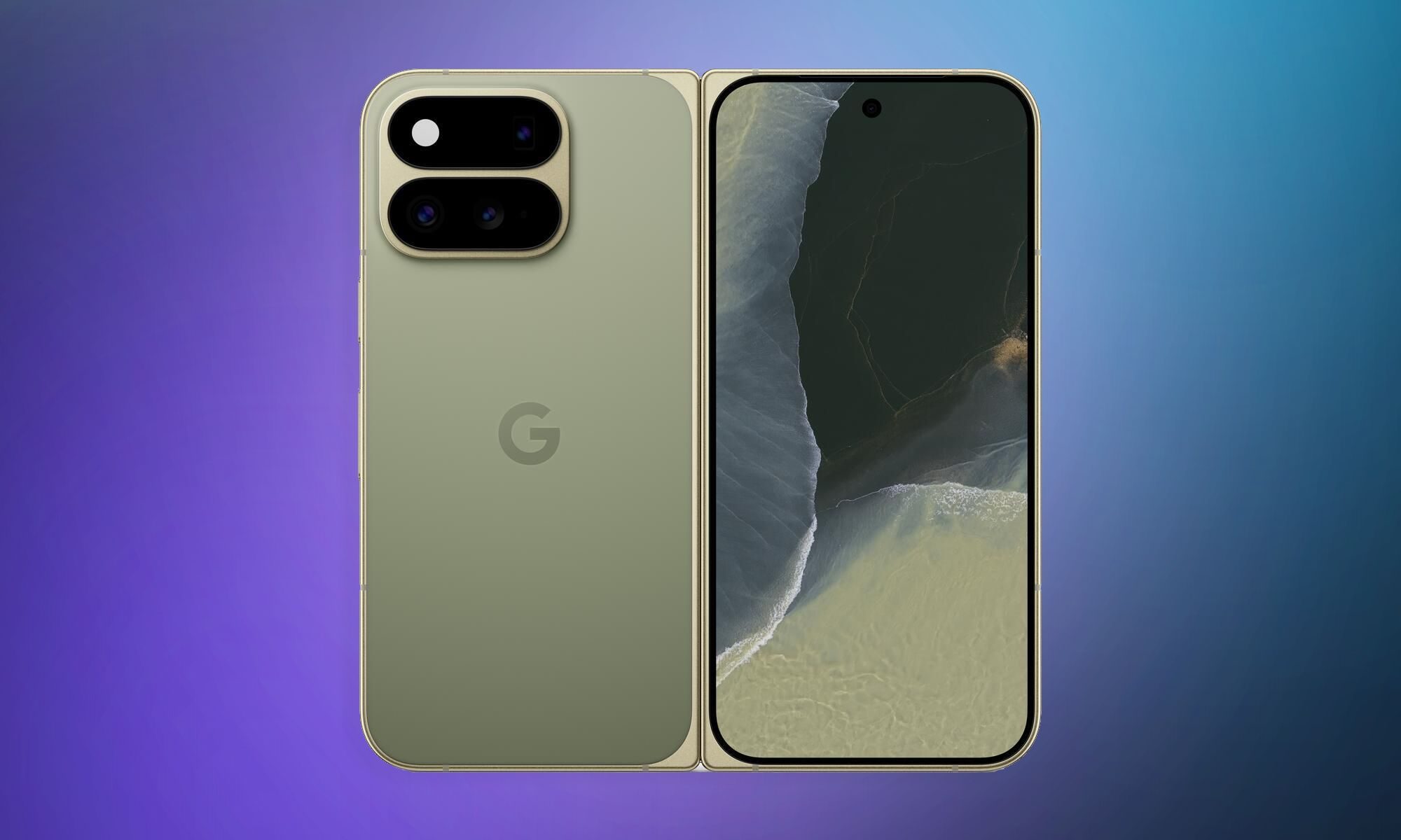 Olive Pixel 11 Pro Fold