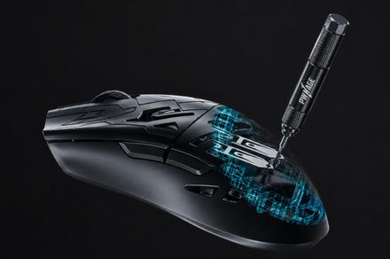 Pwnage’s new gaming mouse lets users adjust click force and travel with a screwdriver