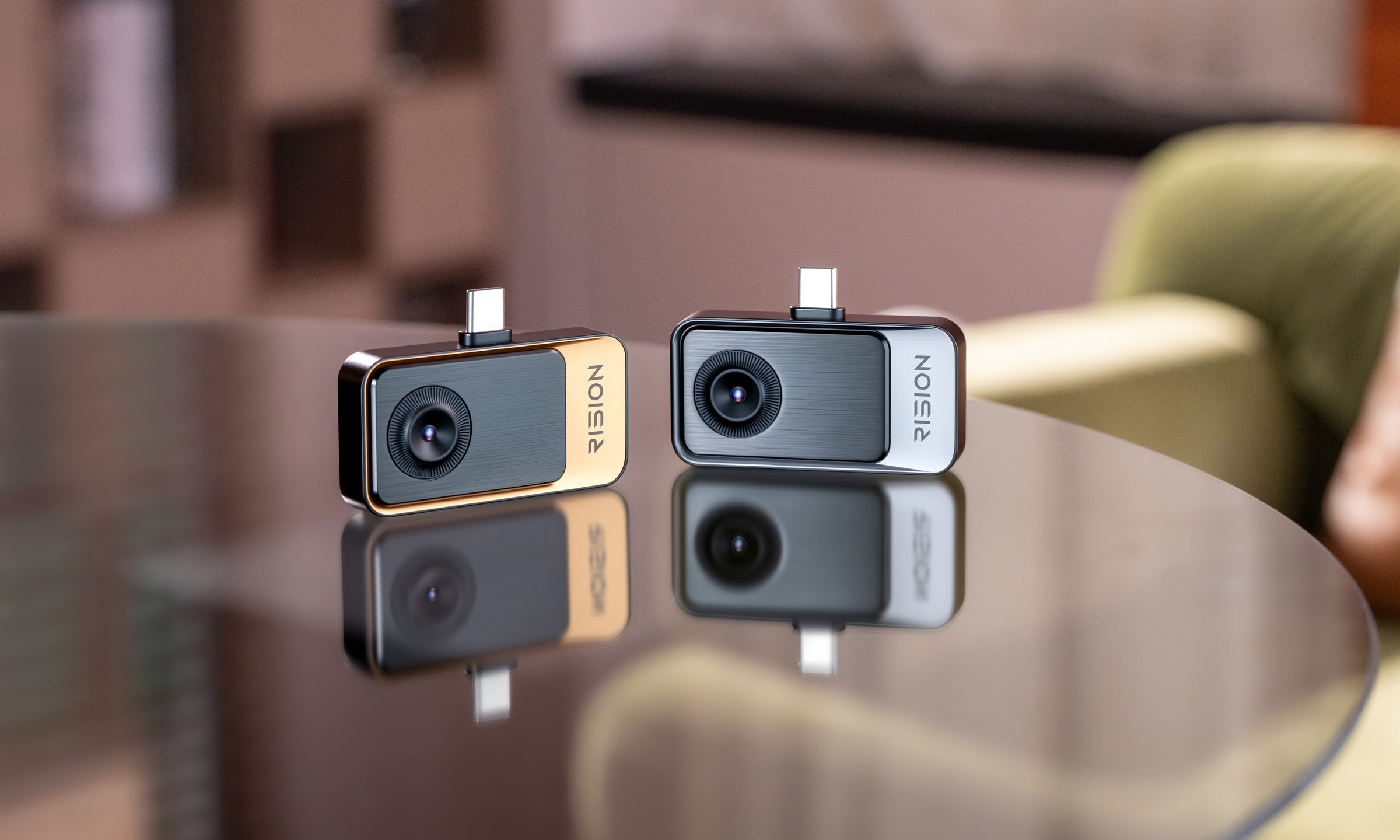 RISION Magic cameras on a table