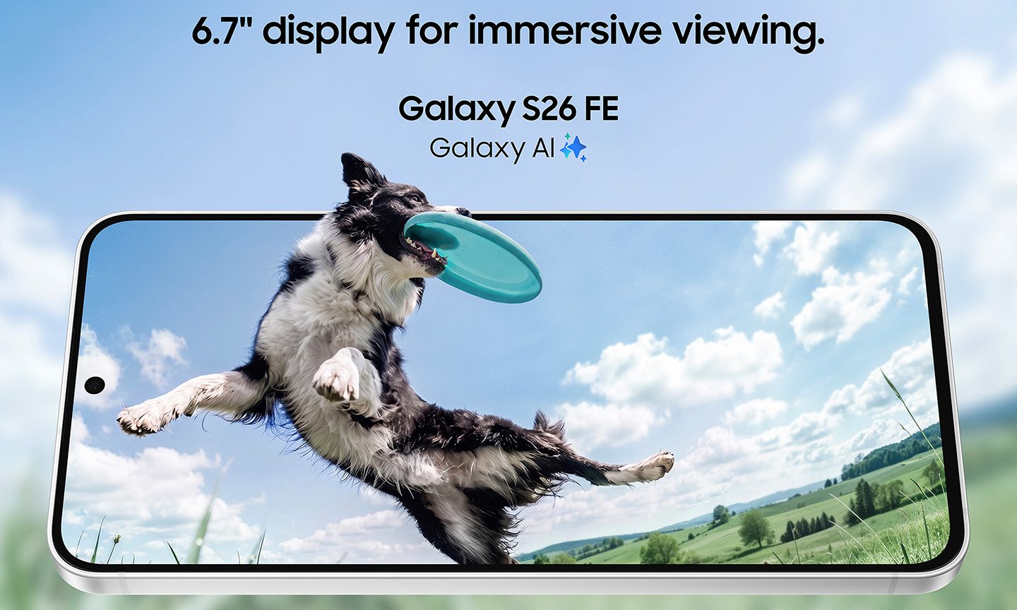 Samsung Galaxy S26 FE smartphone