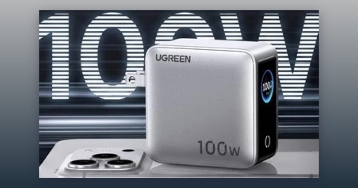 Ugreen’s latest travel adapter packs 100W, four ports, and a screen into one charger Ugreen’s latest travel adapter packs 100W, four ports, and a screen into one charger