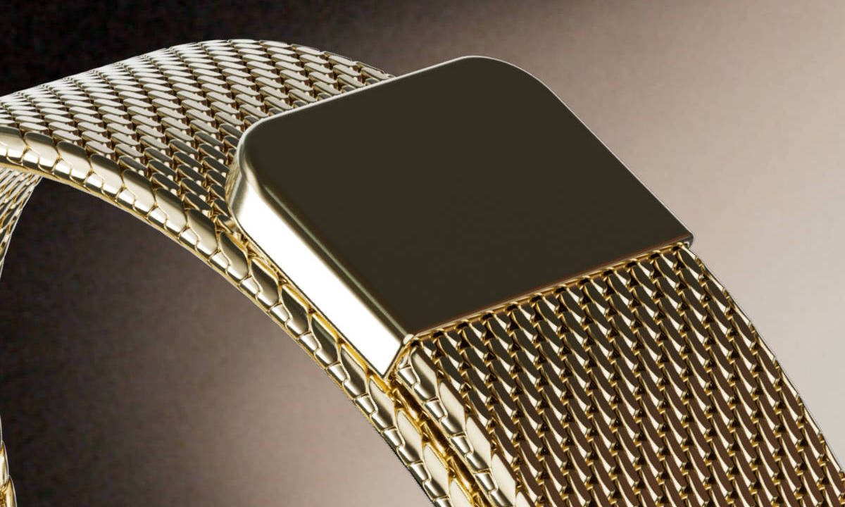 Whoop 5.0 Meridian Gold Band