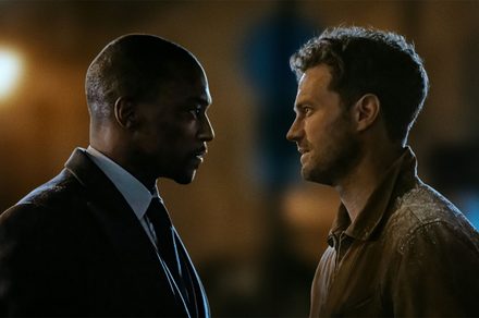 Apple TV’s next big swing is 12 12 12, a heist thriller starring Anthony Mackie and Jamie Dornan