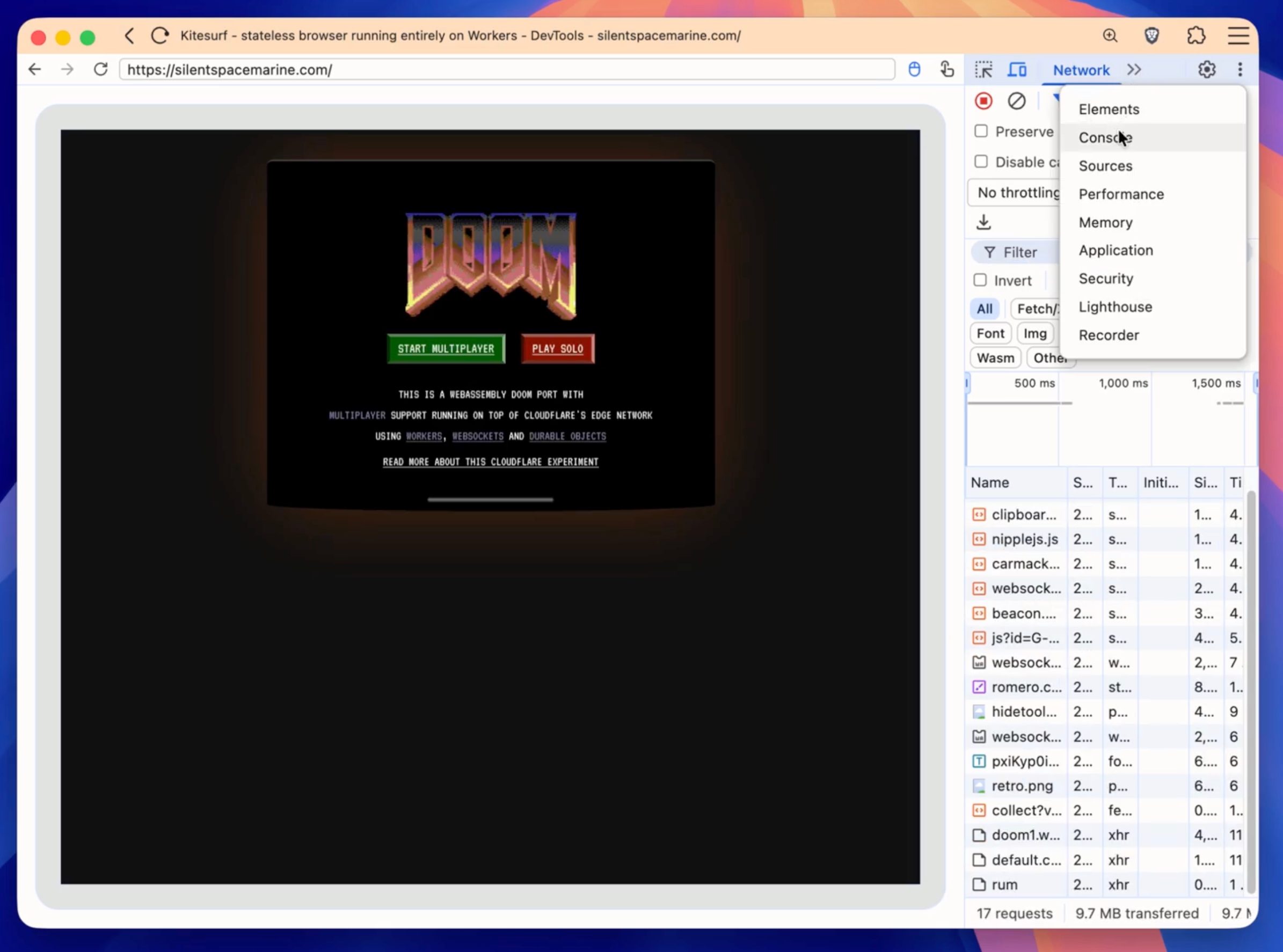 cloudflare-kitesurf-browser
