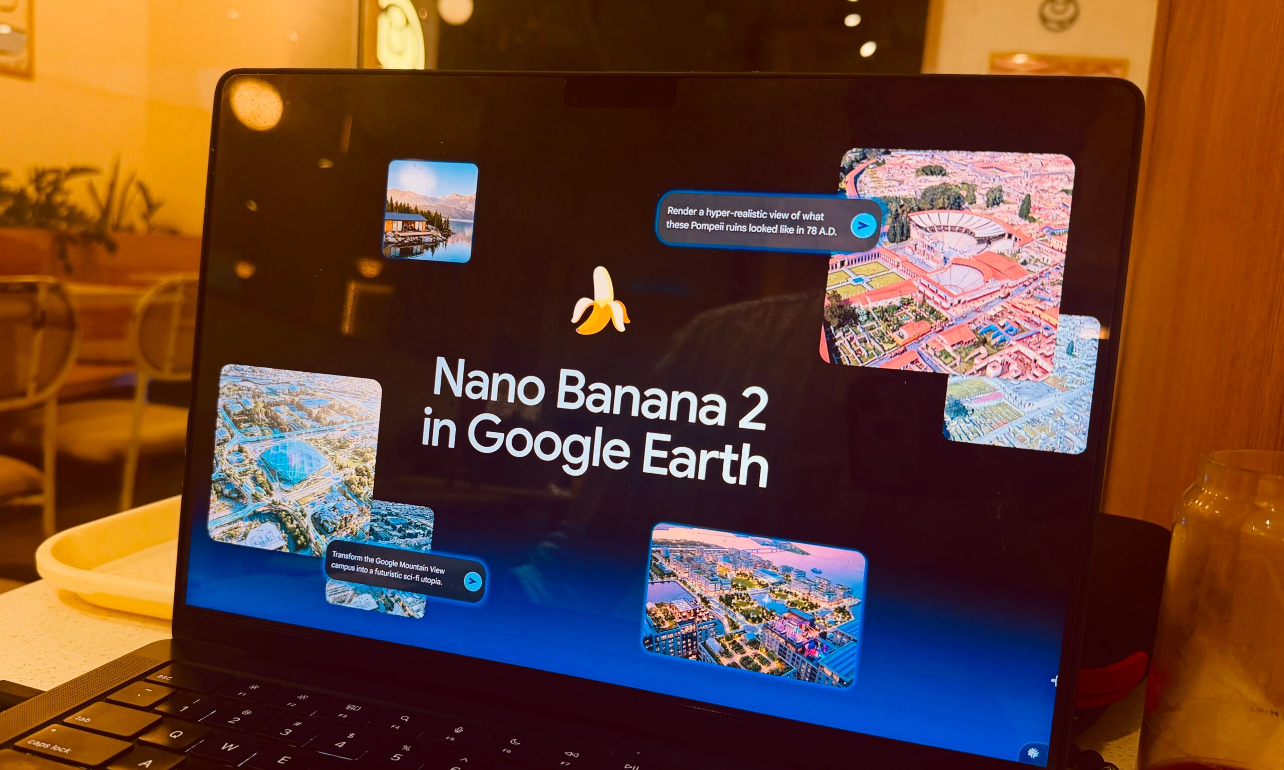 Nano Banana AI image generator representation.
