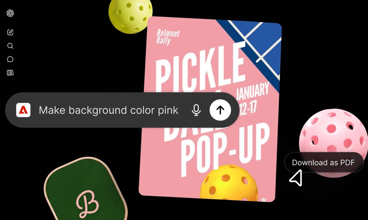 Adobe is putting its entire creative ecosystem inside ChatGPT with one ...