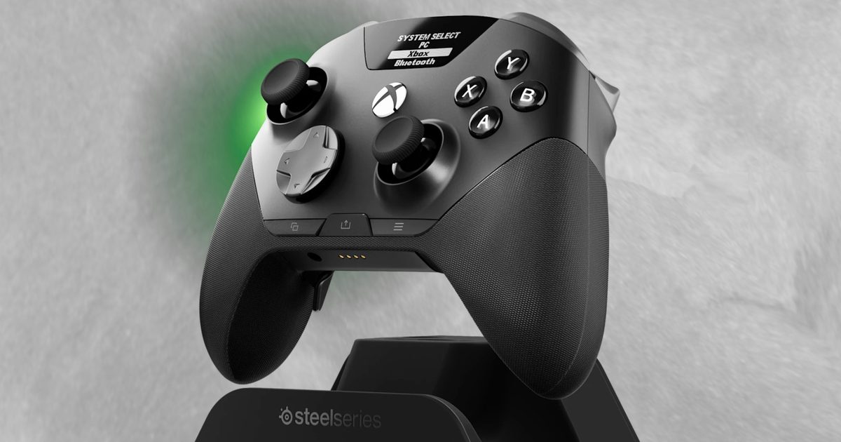 The $260 SteelSeries pro controller makes switching between Xbox and PC ridiculously easy