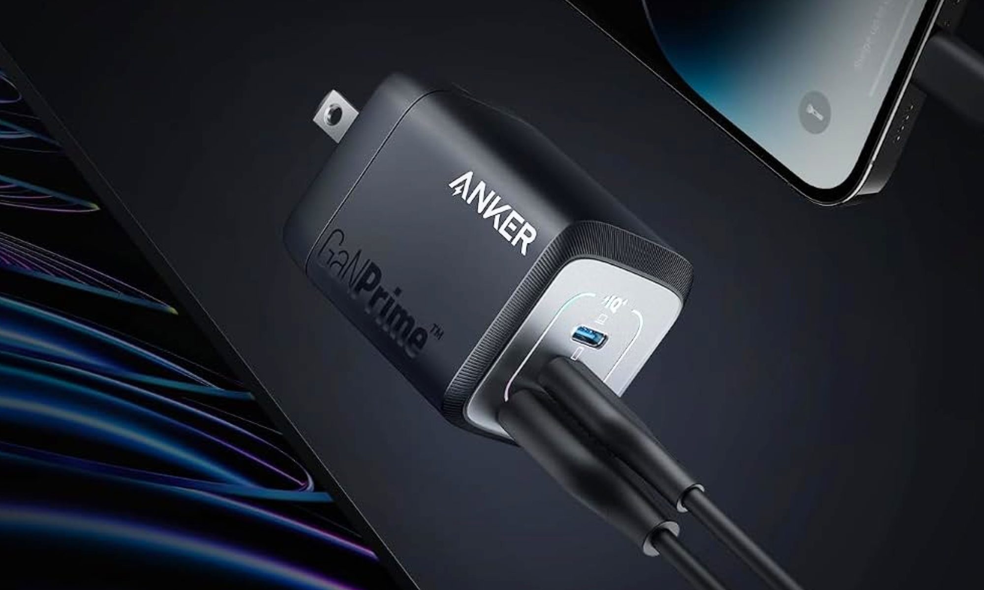 Anker 67W GaN charger with three ports