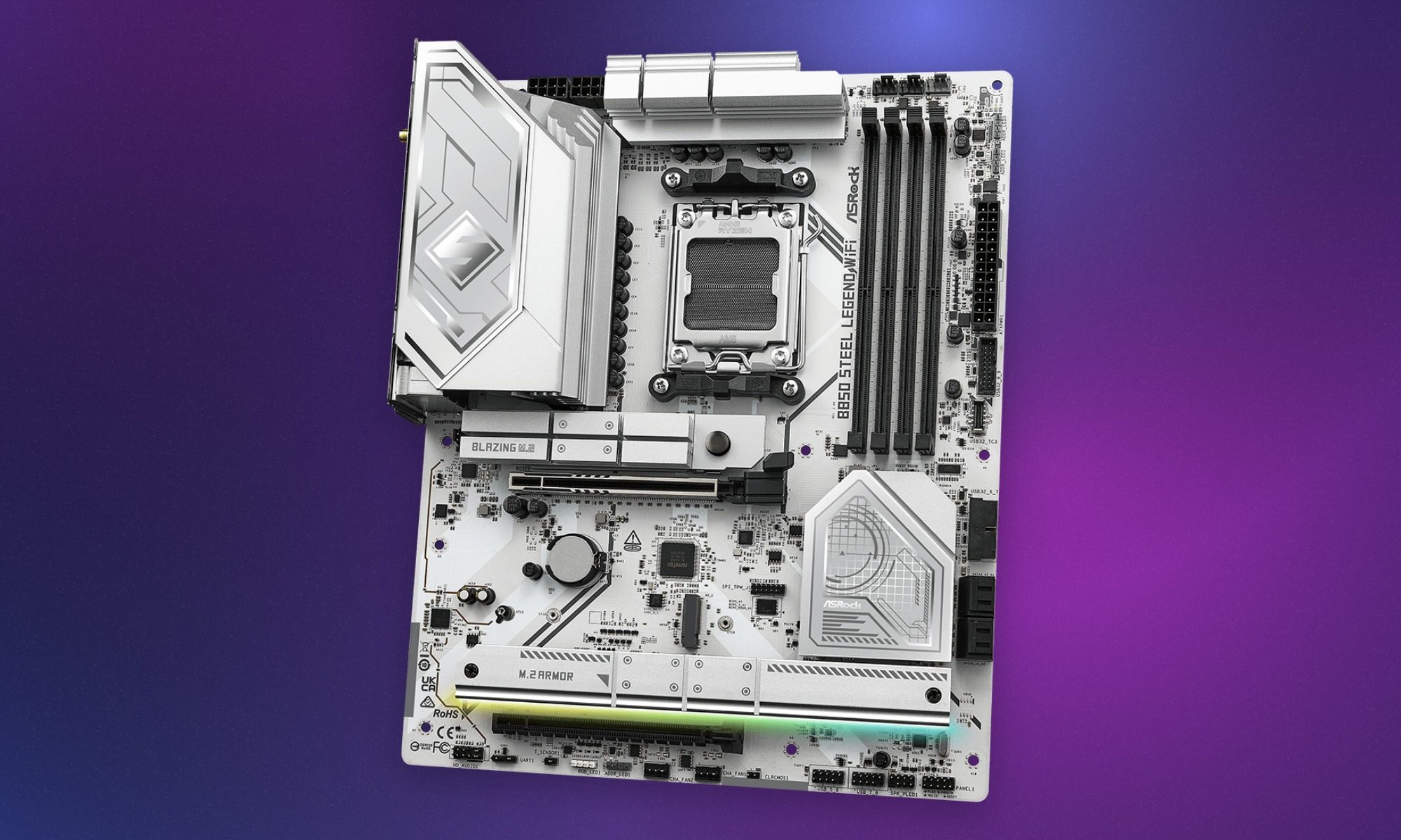 ASRock B850 Steel Legend WiFi motherboard