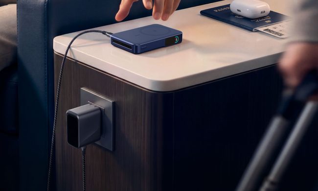 Anker MagGo Power Bank 2 Pro and Anker Laptop Charger lifestyle image