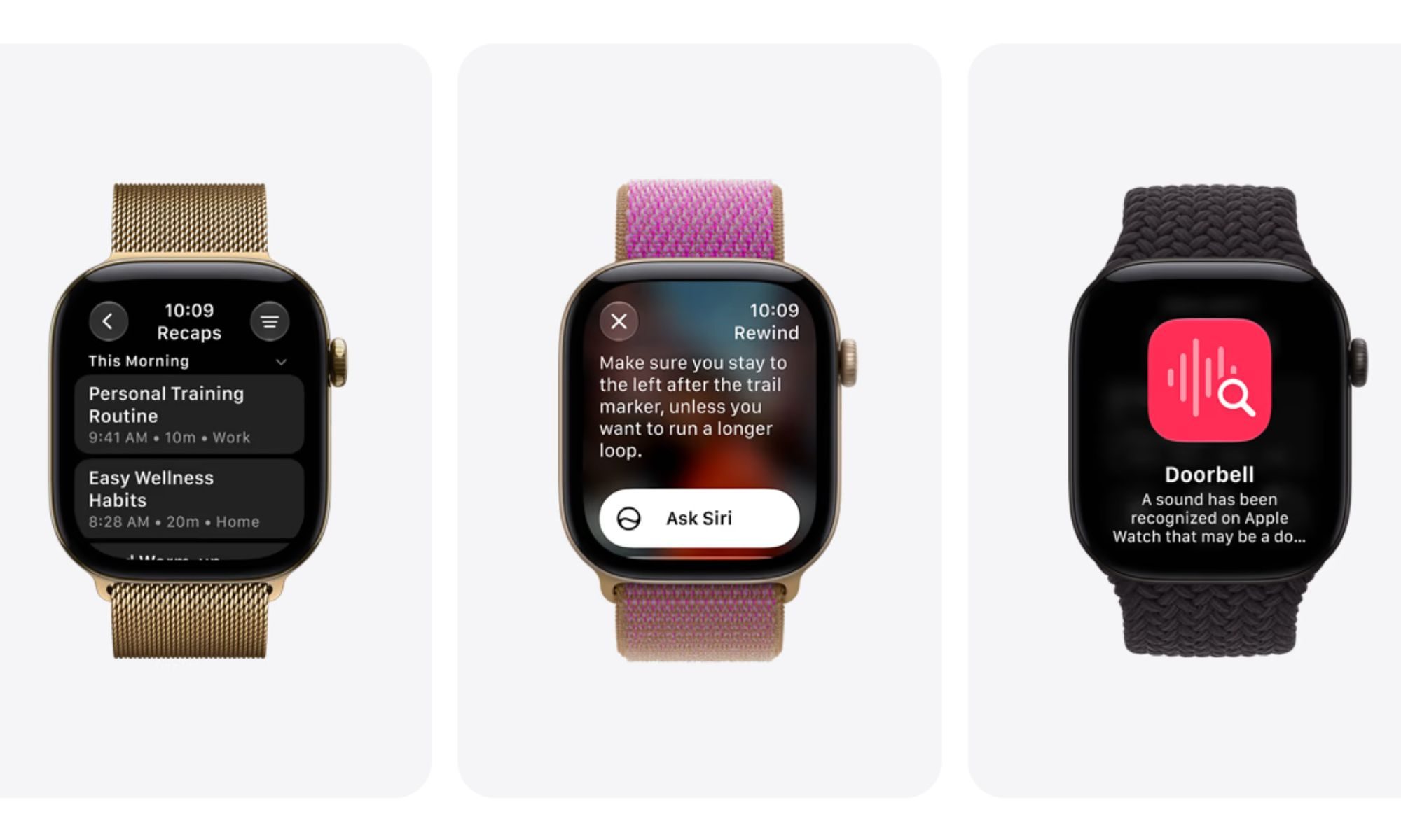 Apple Watch Audio Intelligence features