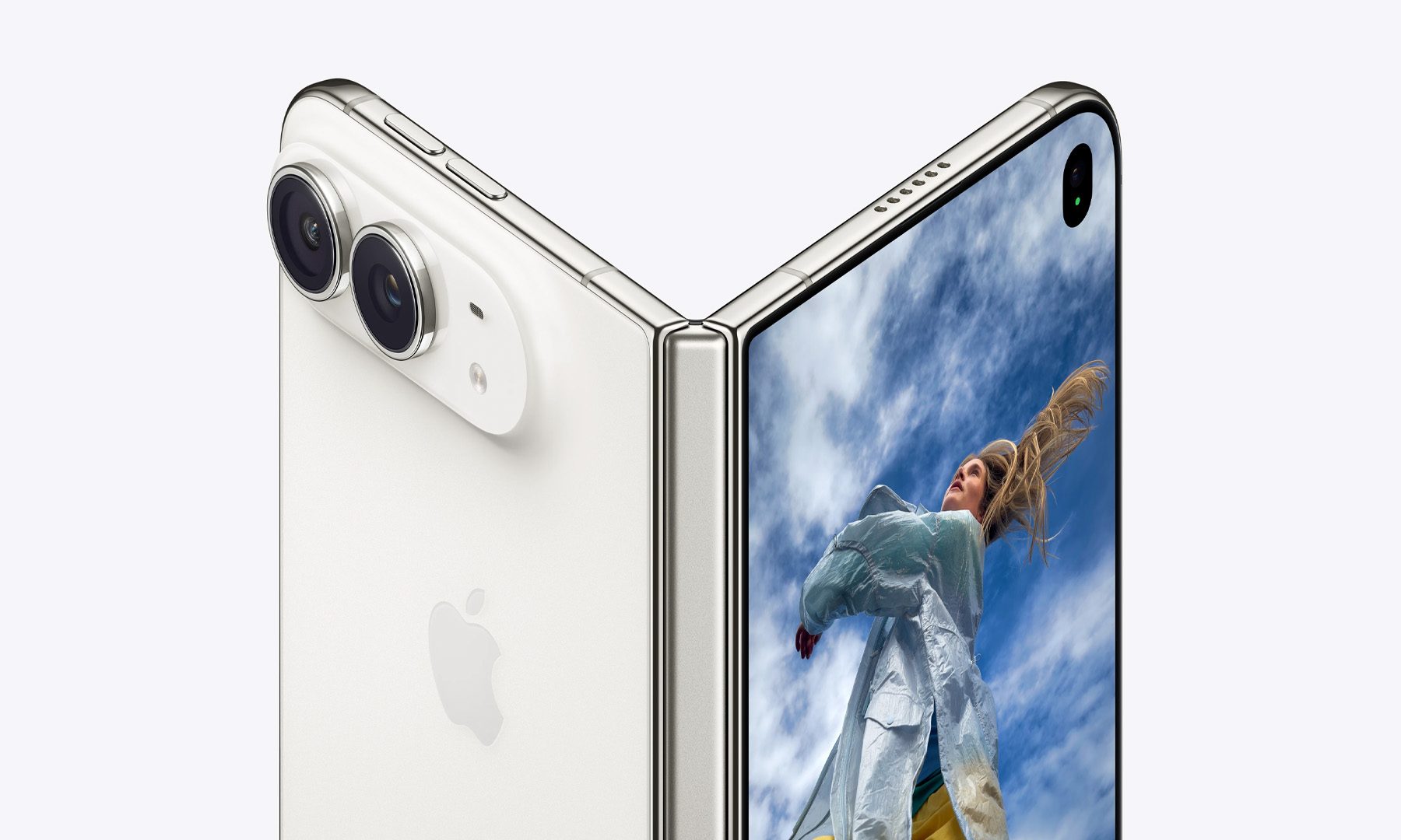Apple iPhone Duo Fold White
