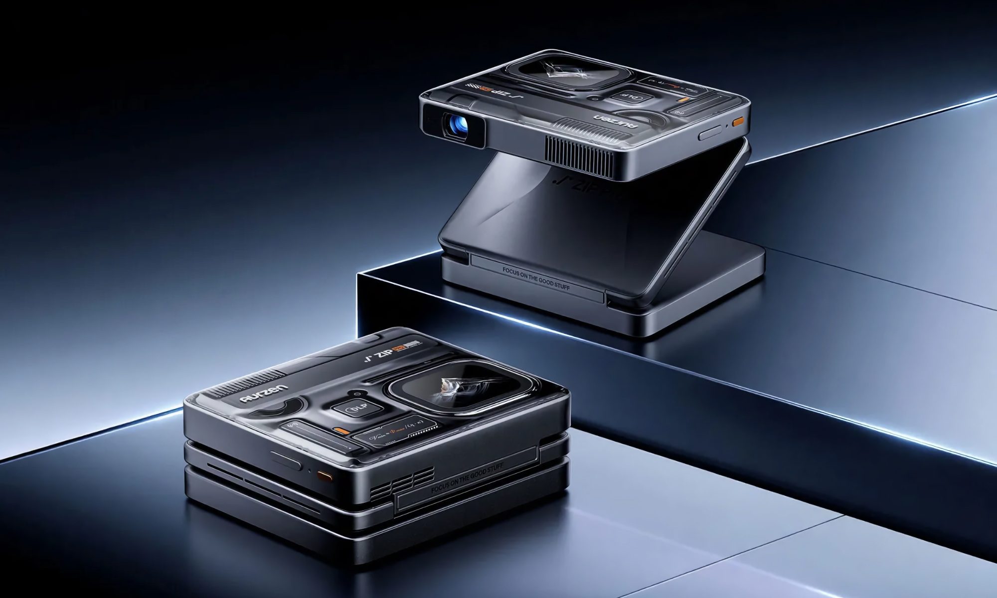 Pocket Projector Free-style 本体 Aurzen's ZIP Pro finally brings full HD to your pocket-sized