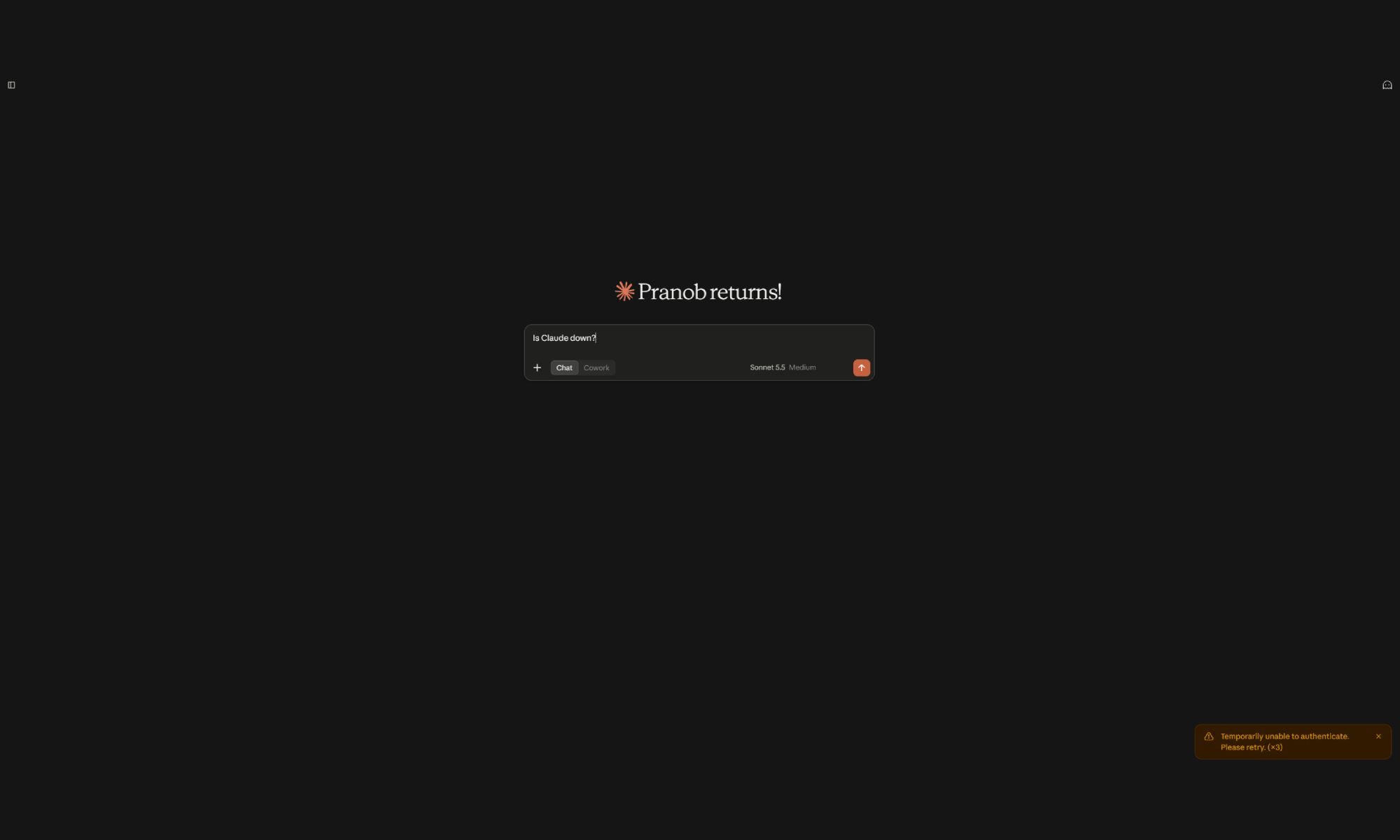 Claude Down screenshot