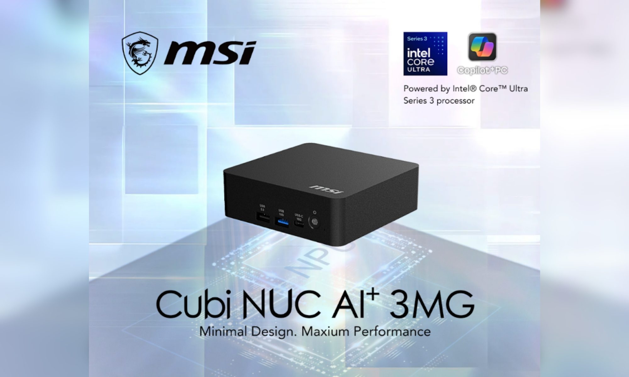MSI Cubi NUC AI+ 3MG