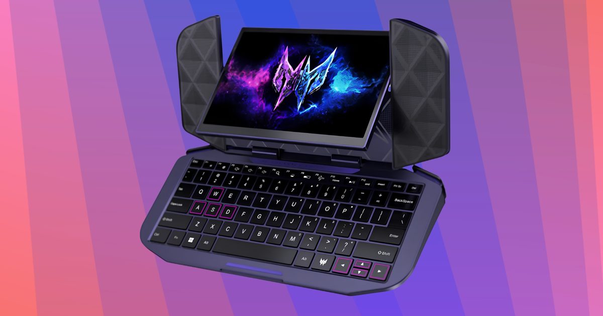 Acer unveiled a gaming handheld that converts into a tiny laptop Acer unveiled a gaming handheld that converts into a tiny laptop