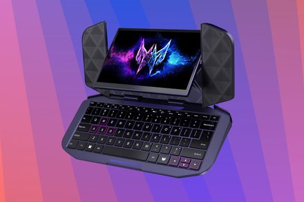 Acer unveiled a gaming handheld that converts into a tiny laptop