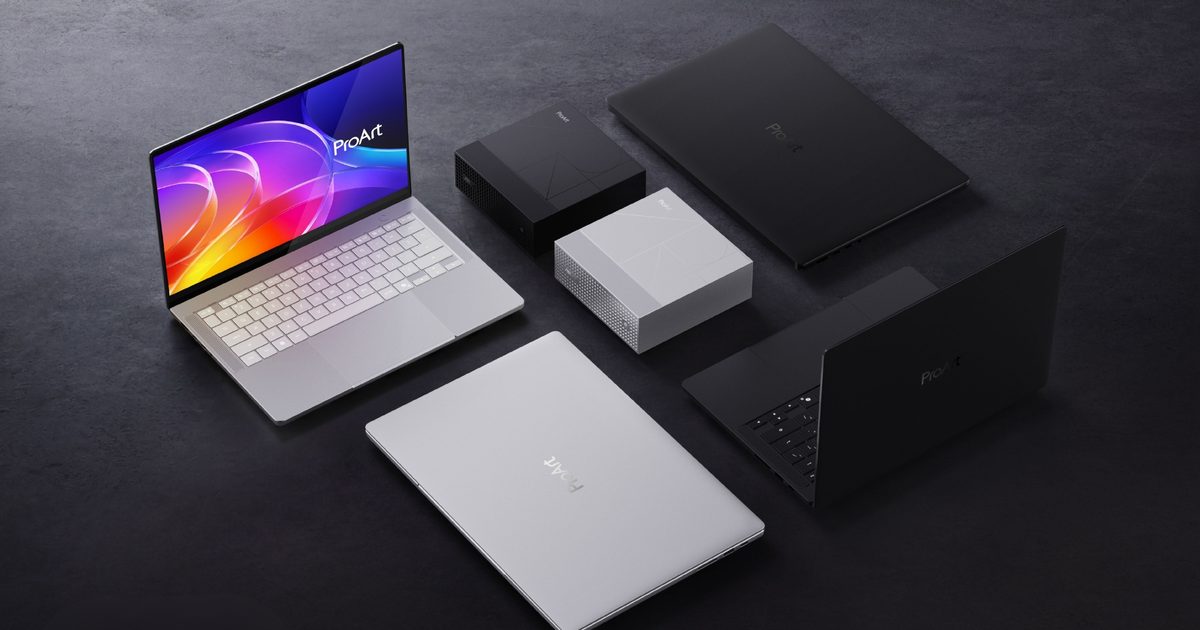 Asus puts a petaflop of AI ambition into ProArt laptops