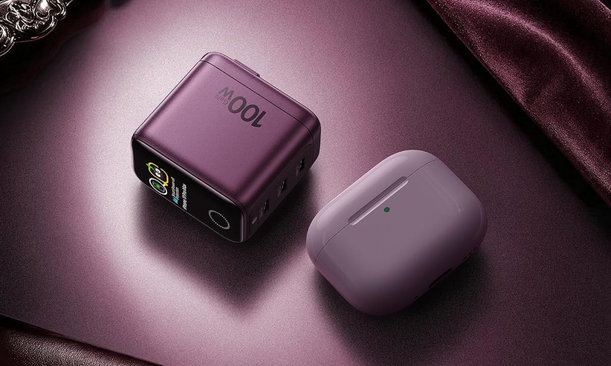 PicoGo Pro AH22 Digital Display Fast Charger 3C 100W