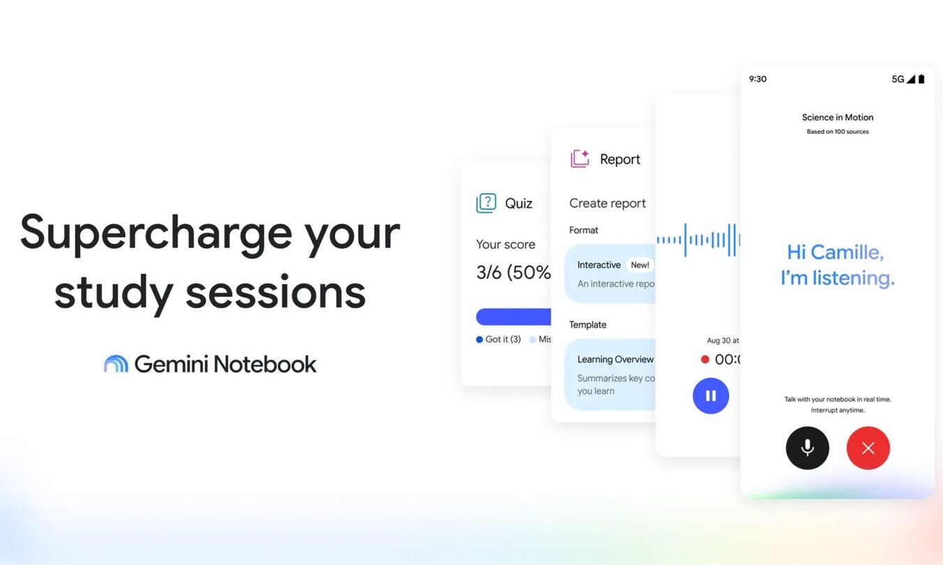 Gemini Notebook's latest update makes it a better study companion ...