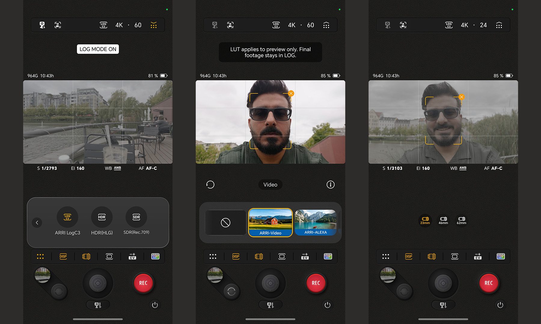 HONOR Robot Phone ARRI Log Video and Pro Controls