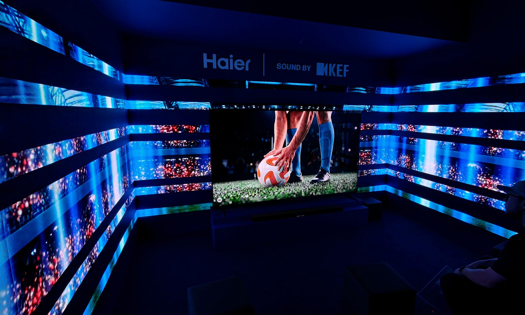 Haier with Sound by KEF showcase at IFA 2026