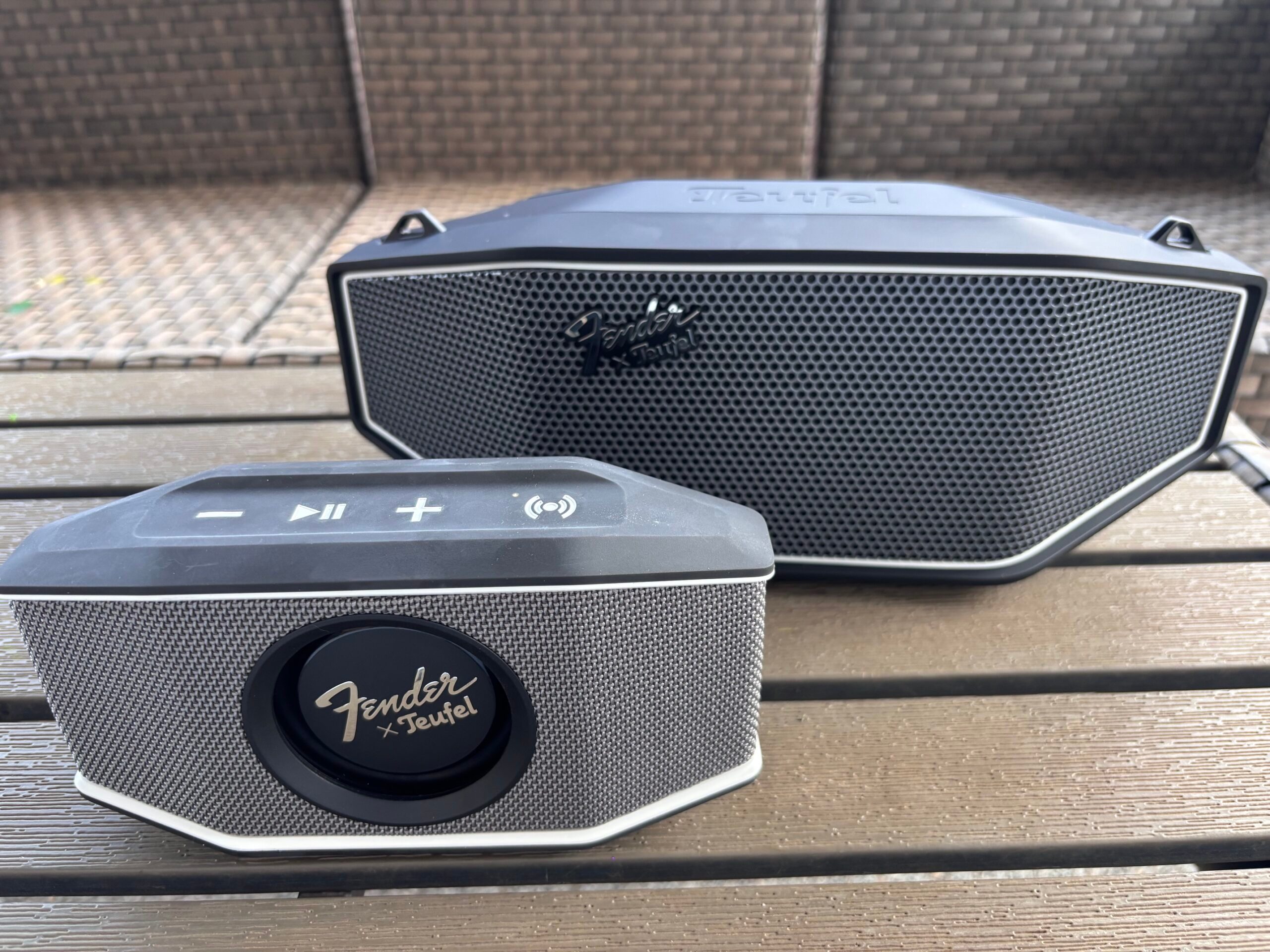 Fender x Teufel speakers.