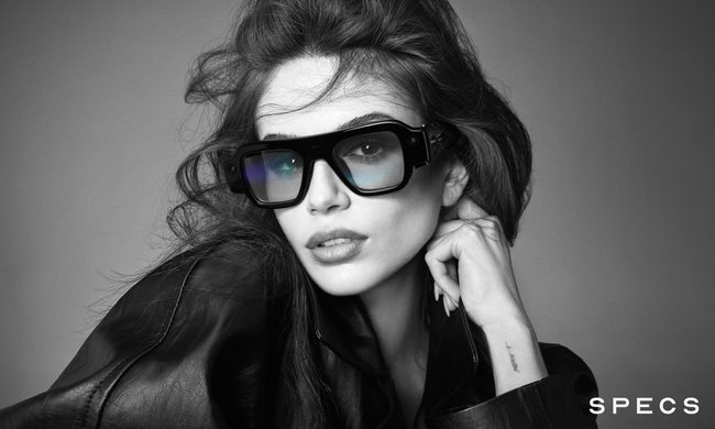 Kaia Gerber wearing Snap SPECS featured