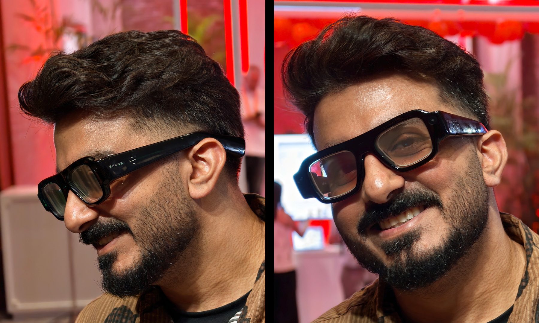 Man wearing Snap SPECS