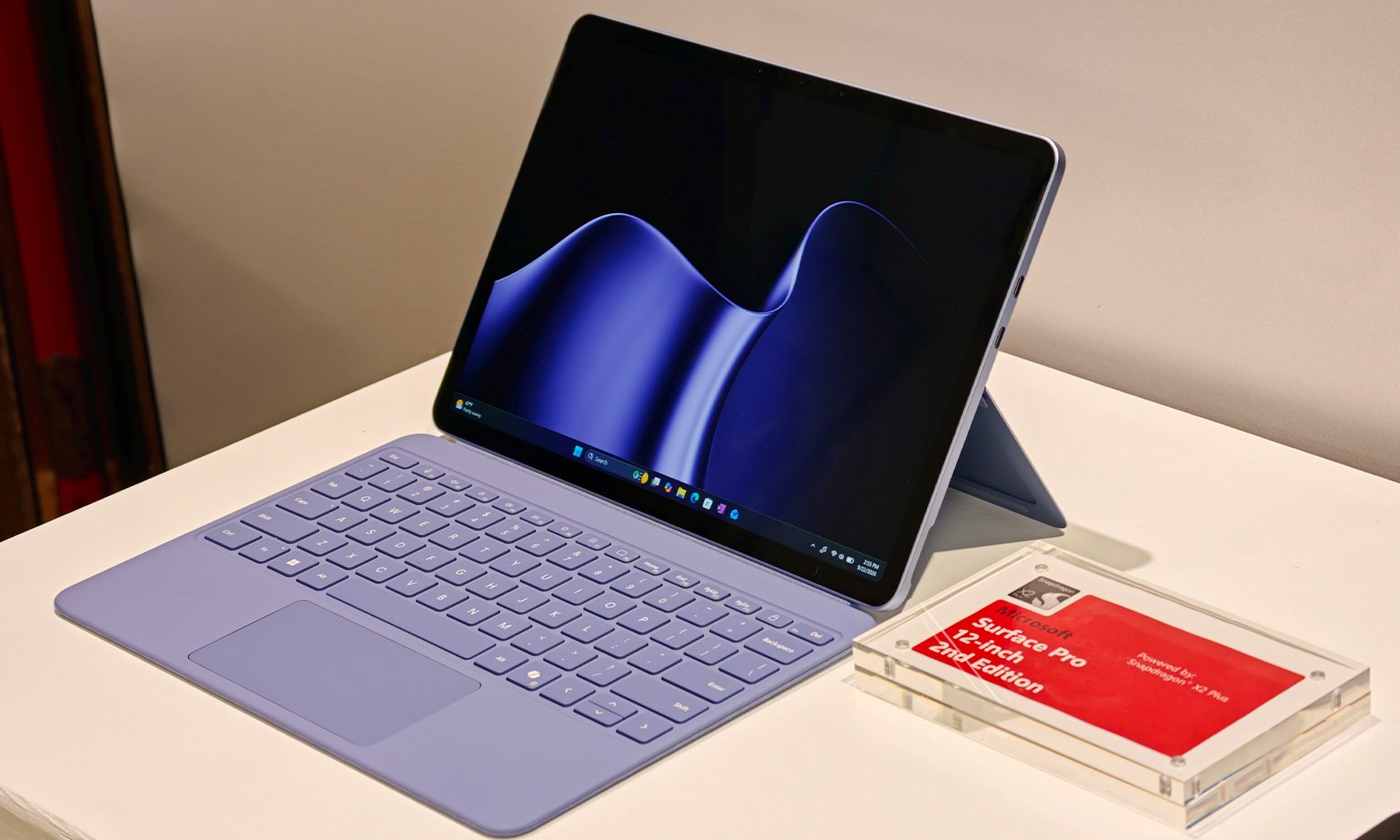 I saw Microsoft Surface laptops with the Snapdragon X2, and this