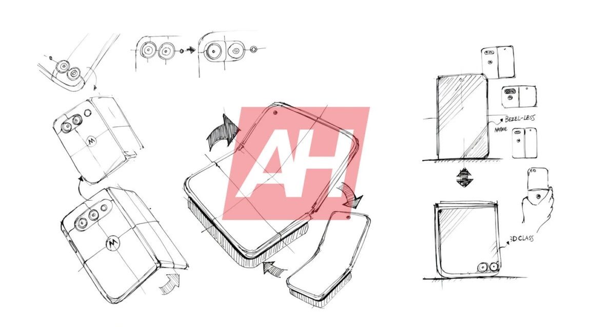 Motorola wide fold sketch leaks 3