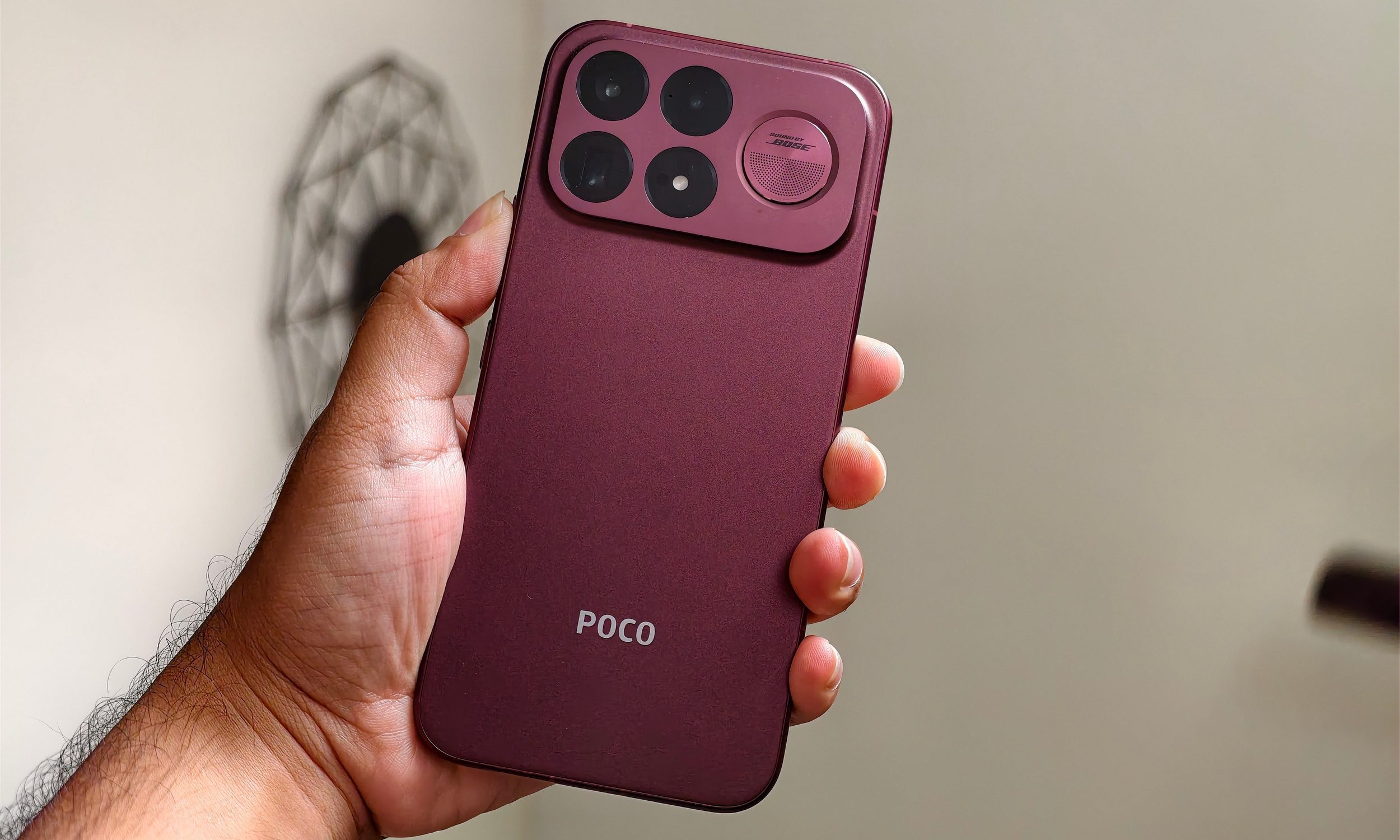 POCO F9 Ultra Review Product Shot Rear