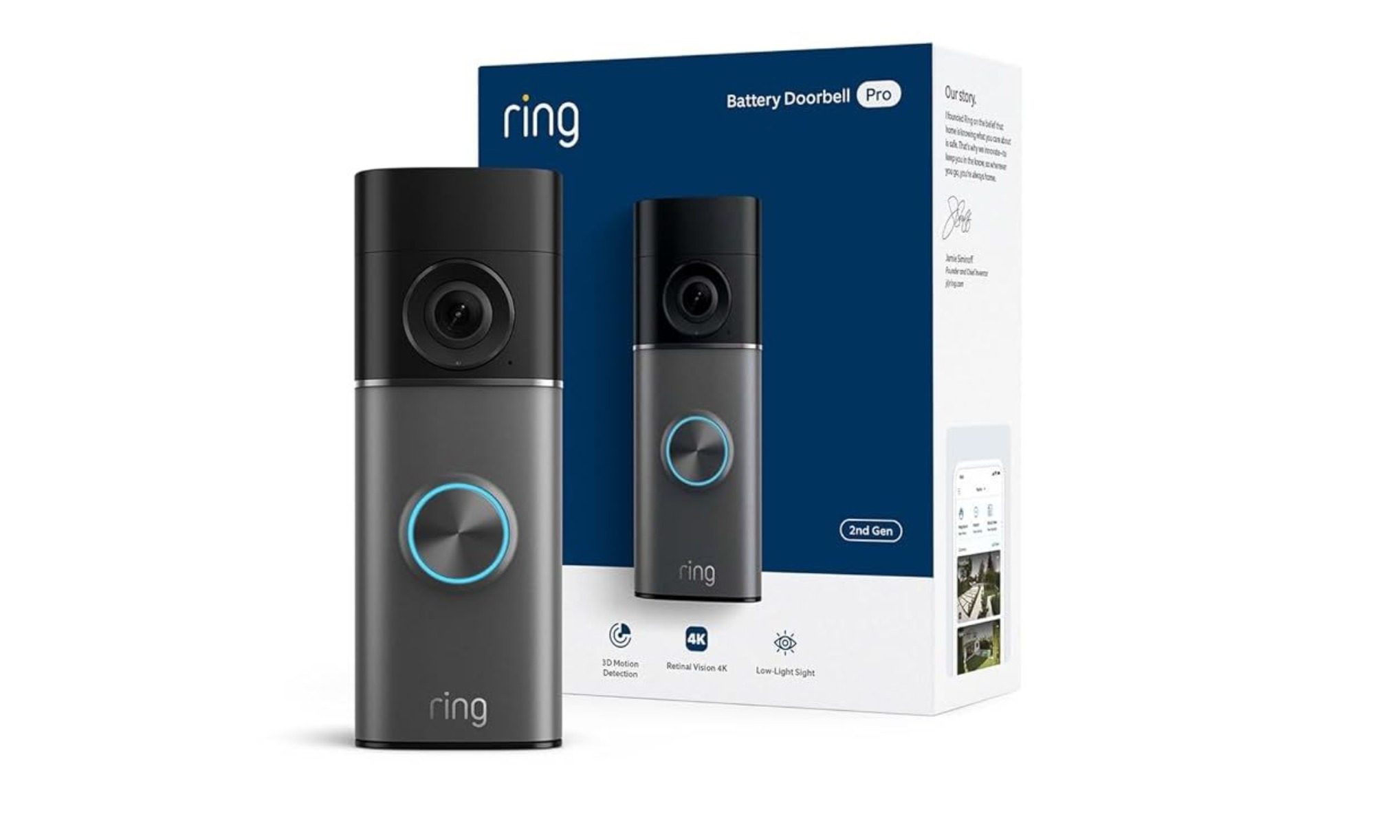 Ring Battery Doorbell 4K Pro