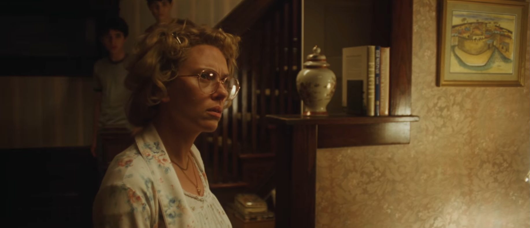 Scarlett Johansson in the 2026 film, Paper Tiger.