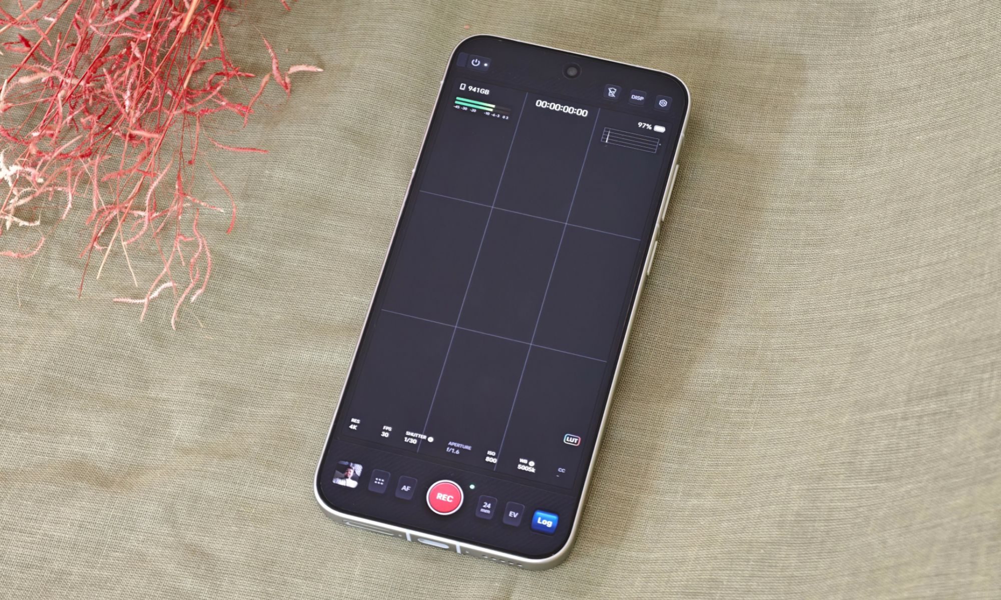 Vivo X500 Pro Max Pro Video Mode UI Image