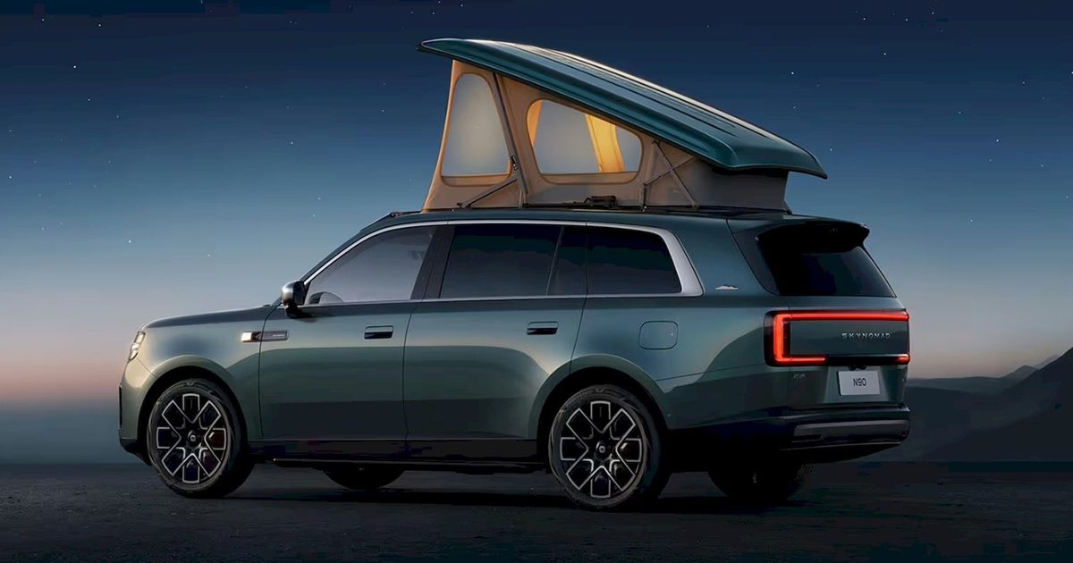 O SUV de US$ 44 mil da Xiaomi se transforma em um trailer de dois andares com o apertar de um botão