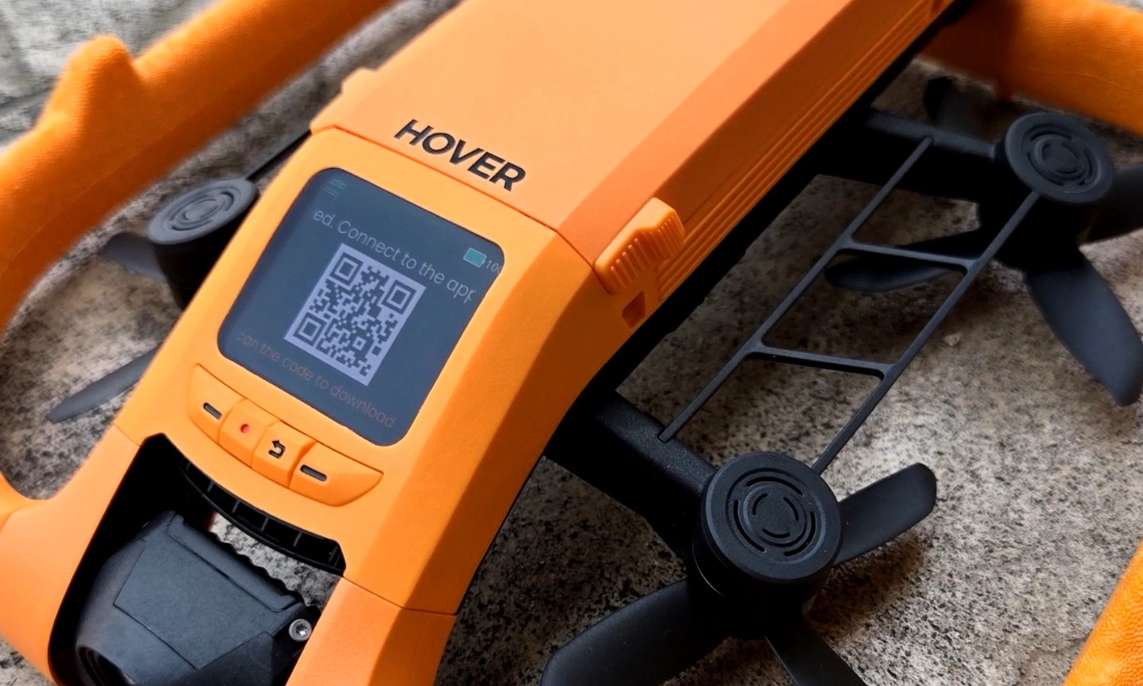 side view of HoverAir Aqua