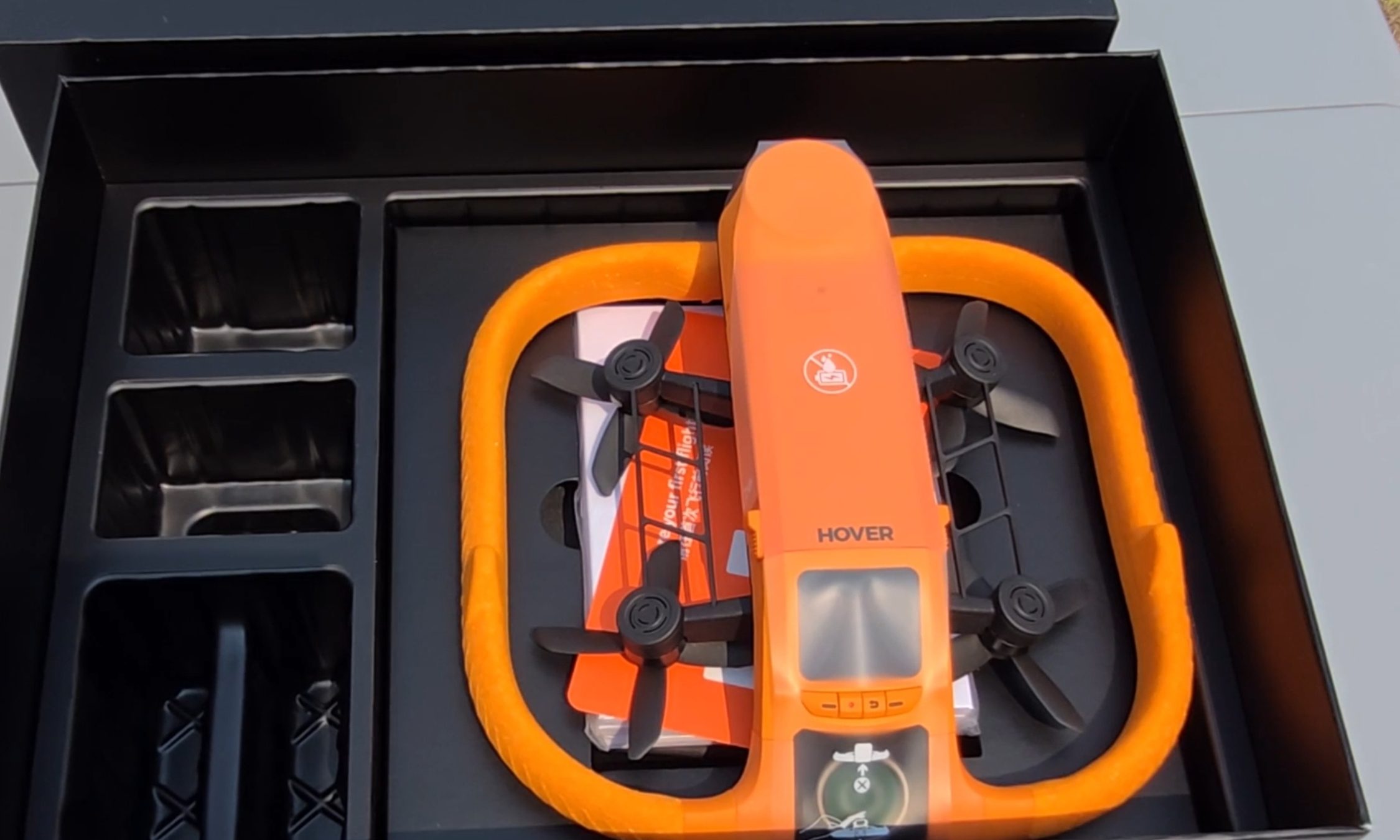 top view of HoverAir Aqua