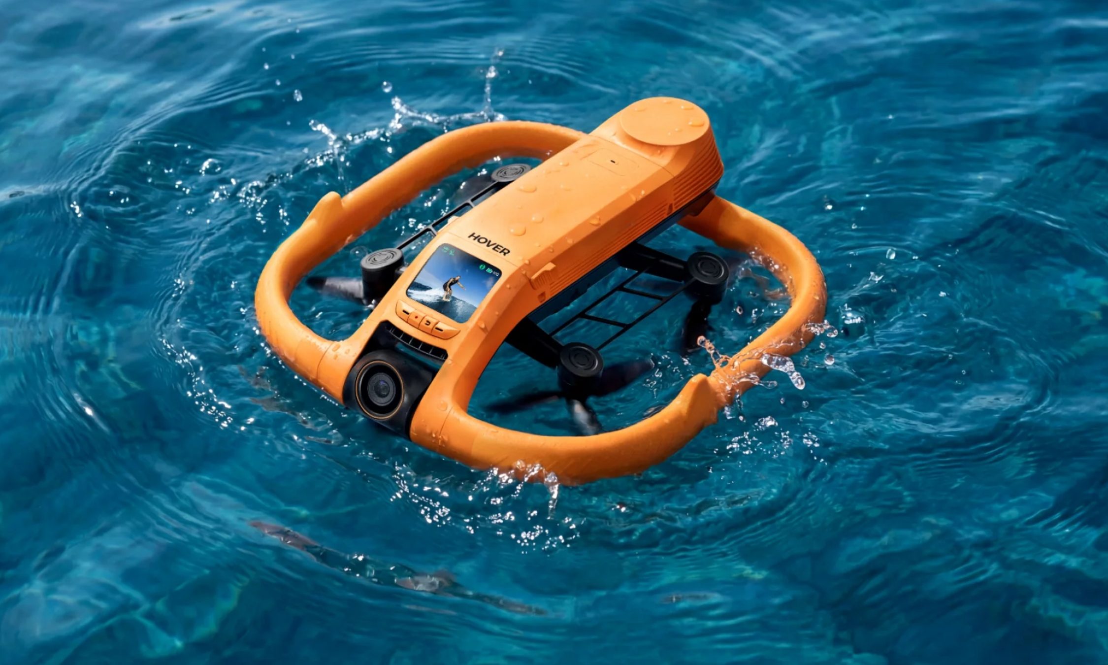 water view of HoverAir Aqua