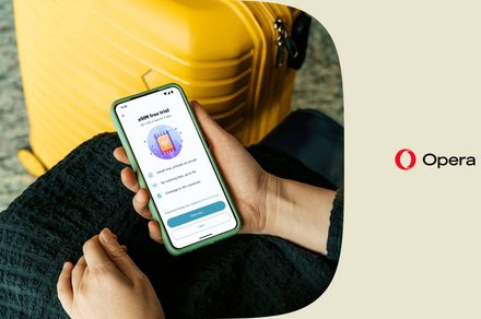 Opera’s Android browser now keeps you connected abroad with a built-in travel eSIM