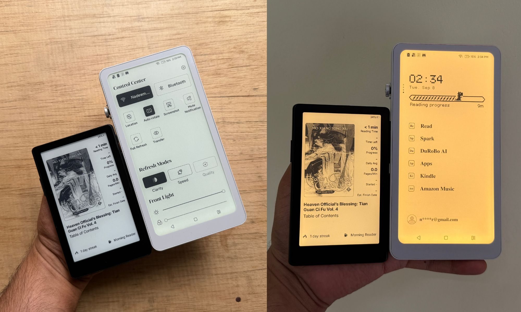 XTEINK X4 Pro ereader.