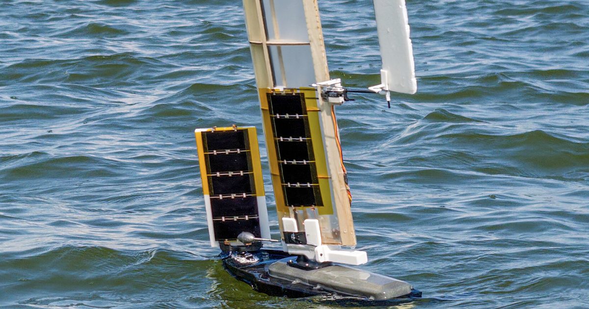 Pesquisadores constroem um robô que transforma uma gota do céu em uma viagem de barco
