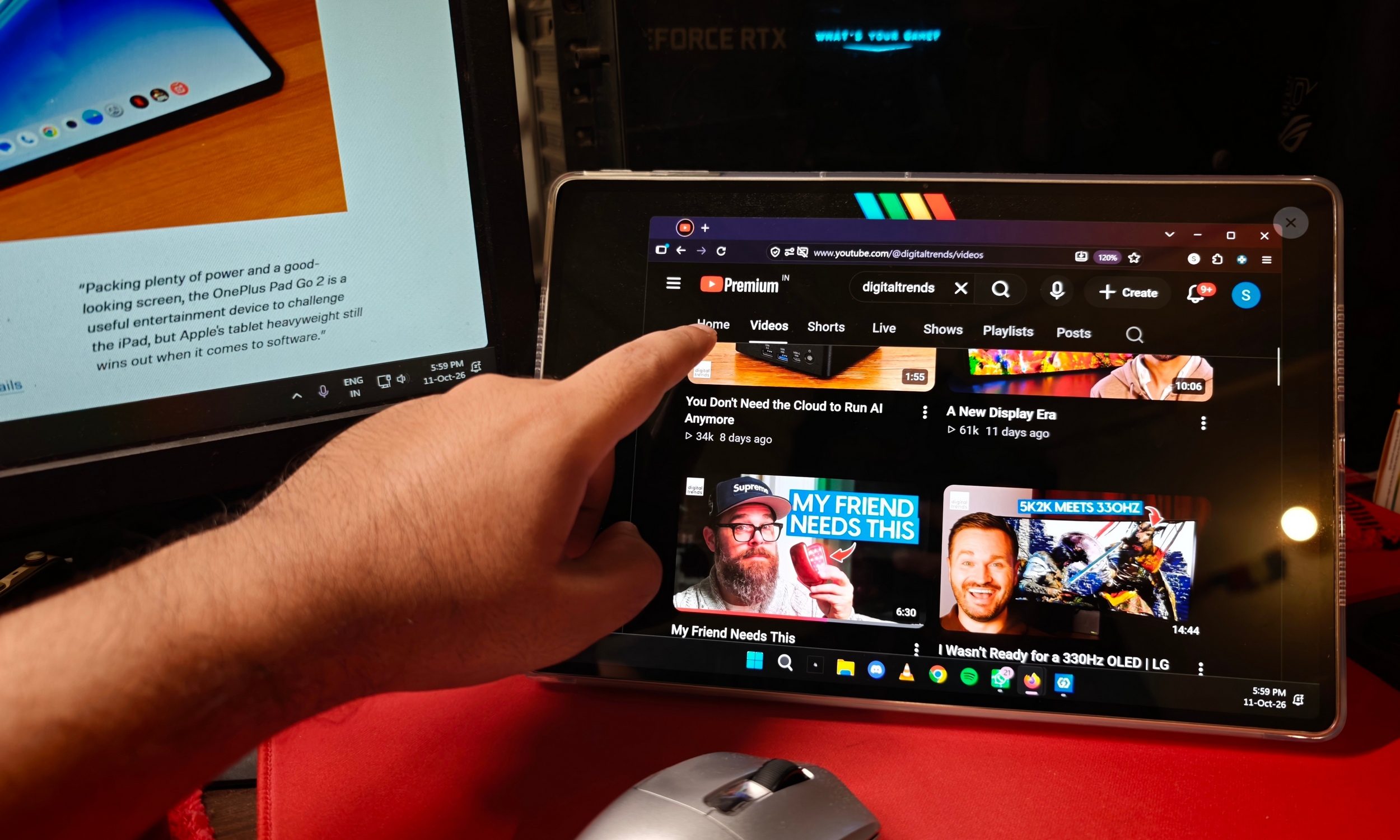 ASUS Pad Review Second Display via GlideX