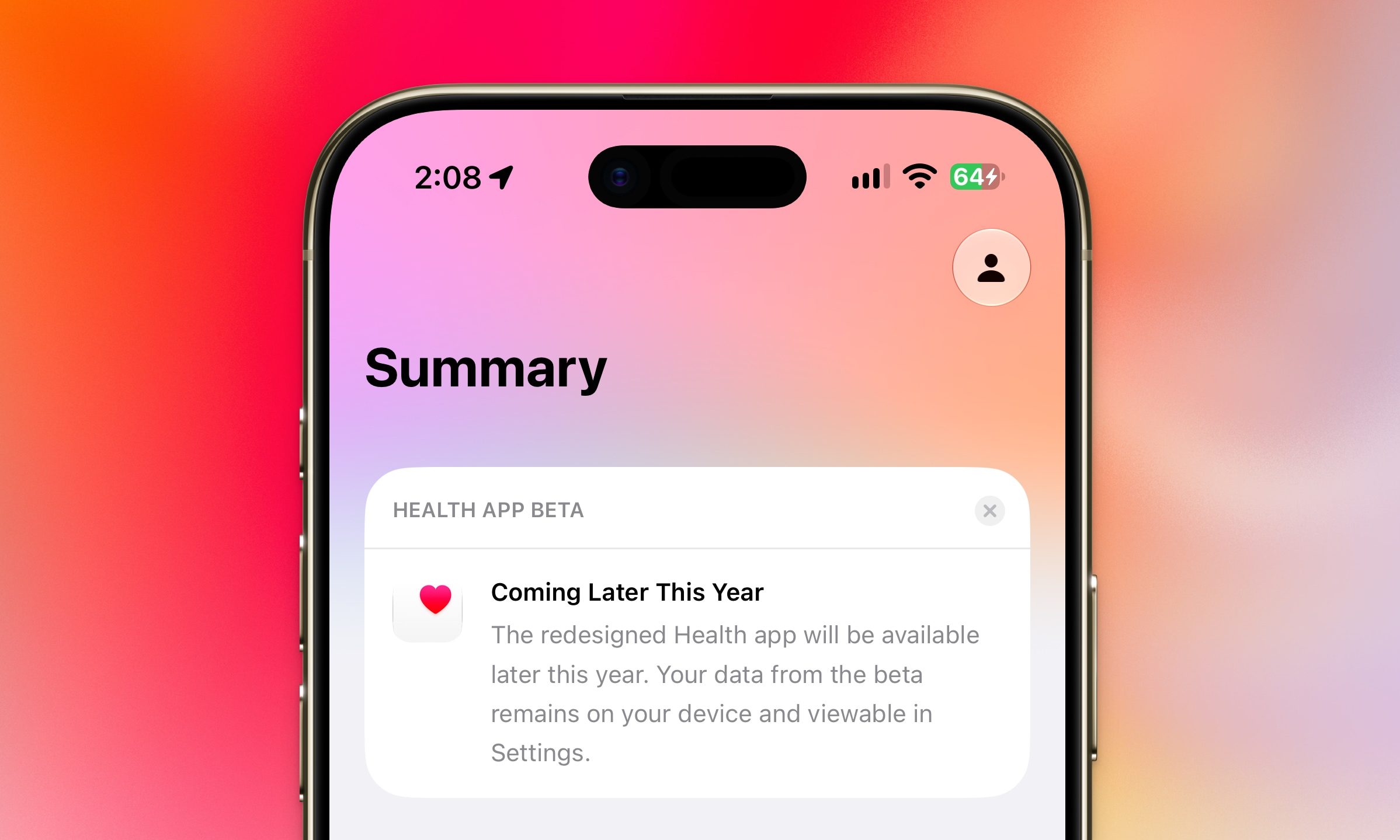 Apple Health app shows new redesign coming later this year