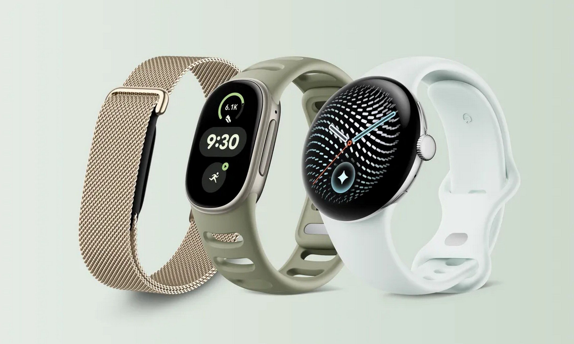 Google Fitbit Air, Fitbit Edge and Pixel Watch