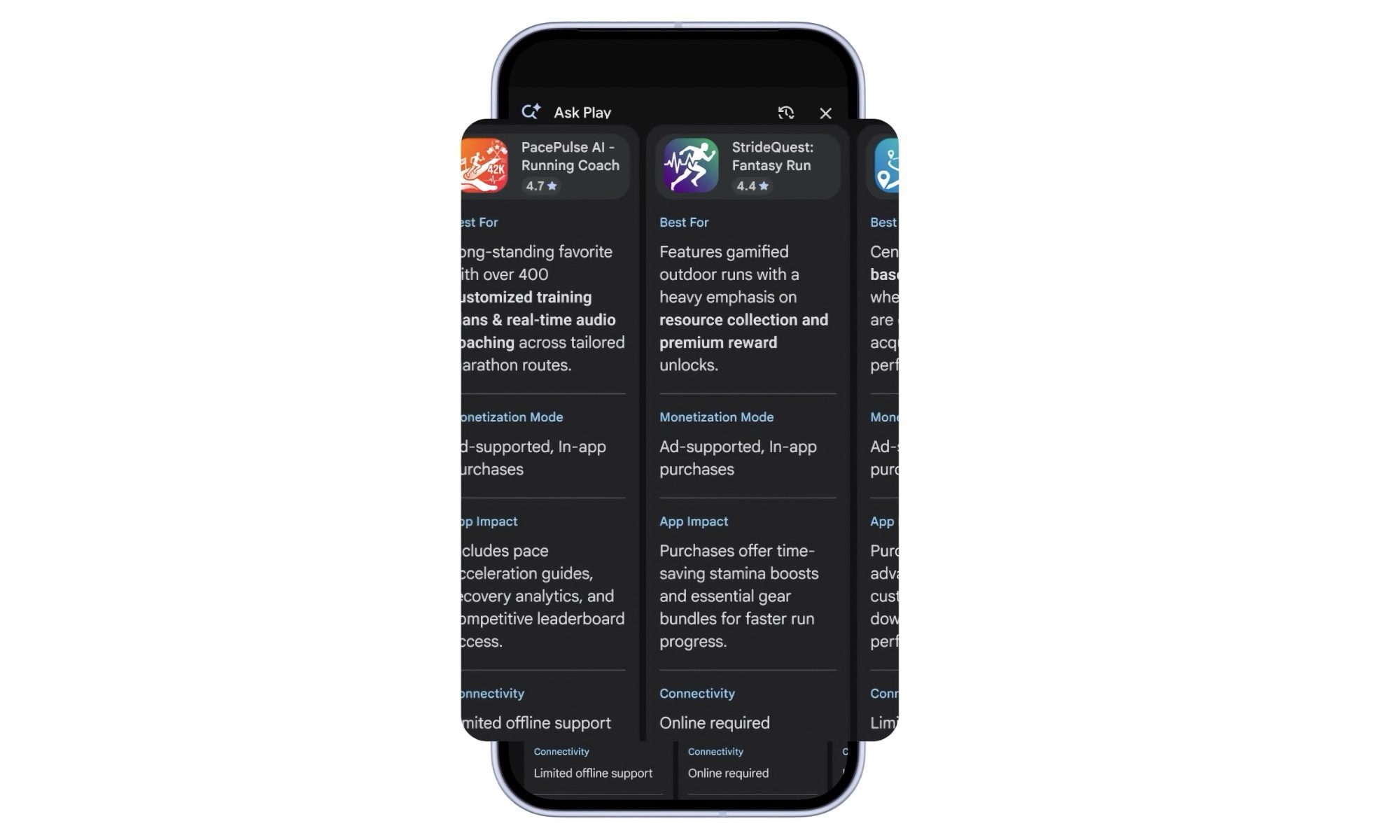 You can now build your own Android apps with AI and install them through Google Play 45 Google Play compare apps side by side