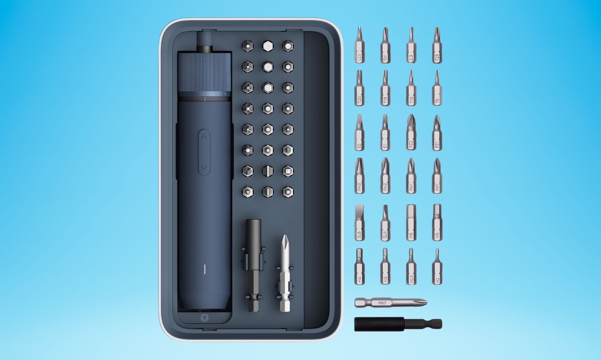 HOTO 25-Piece Electric Screwdriver Kit