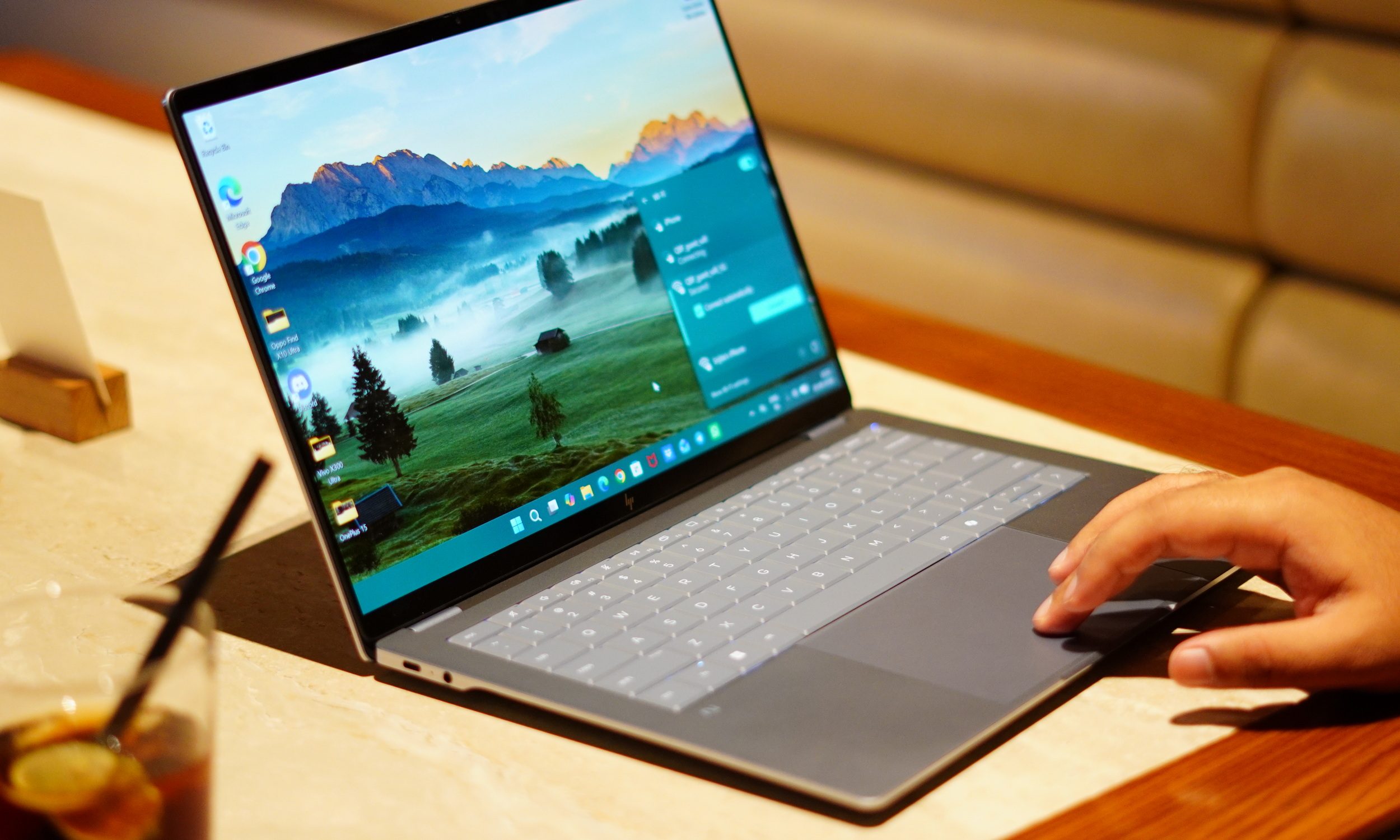 HP OmniBook Ultra 14 (X2 Plus) Review Trackpad